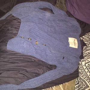 Button up sweater Abercrombie never worn